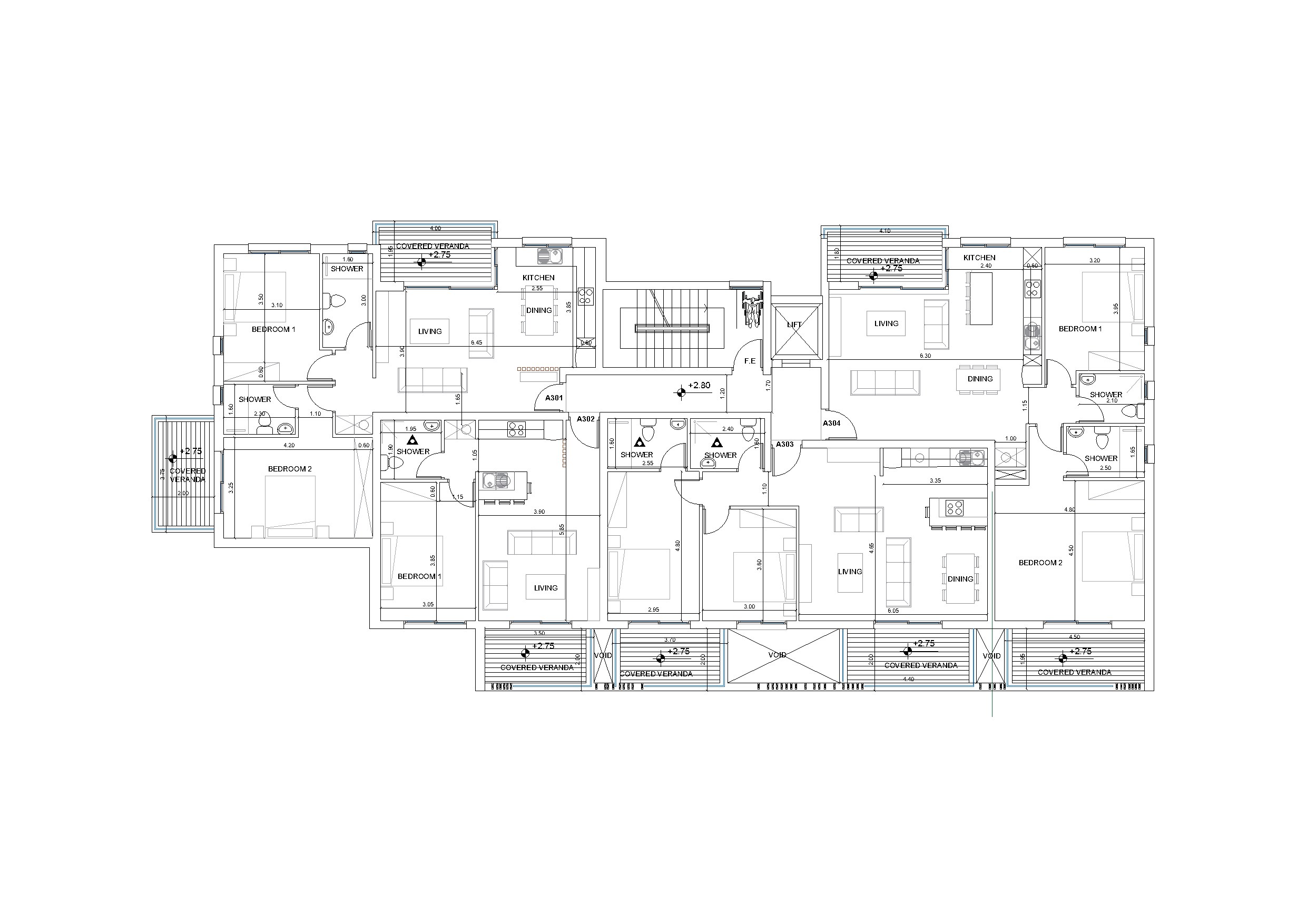Oculus Block A Floor Plan
