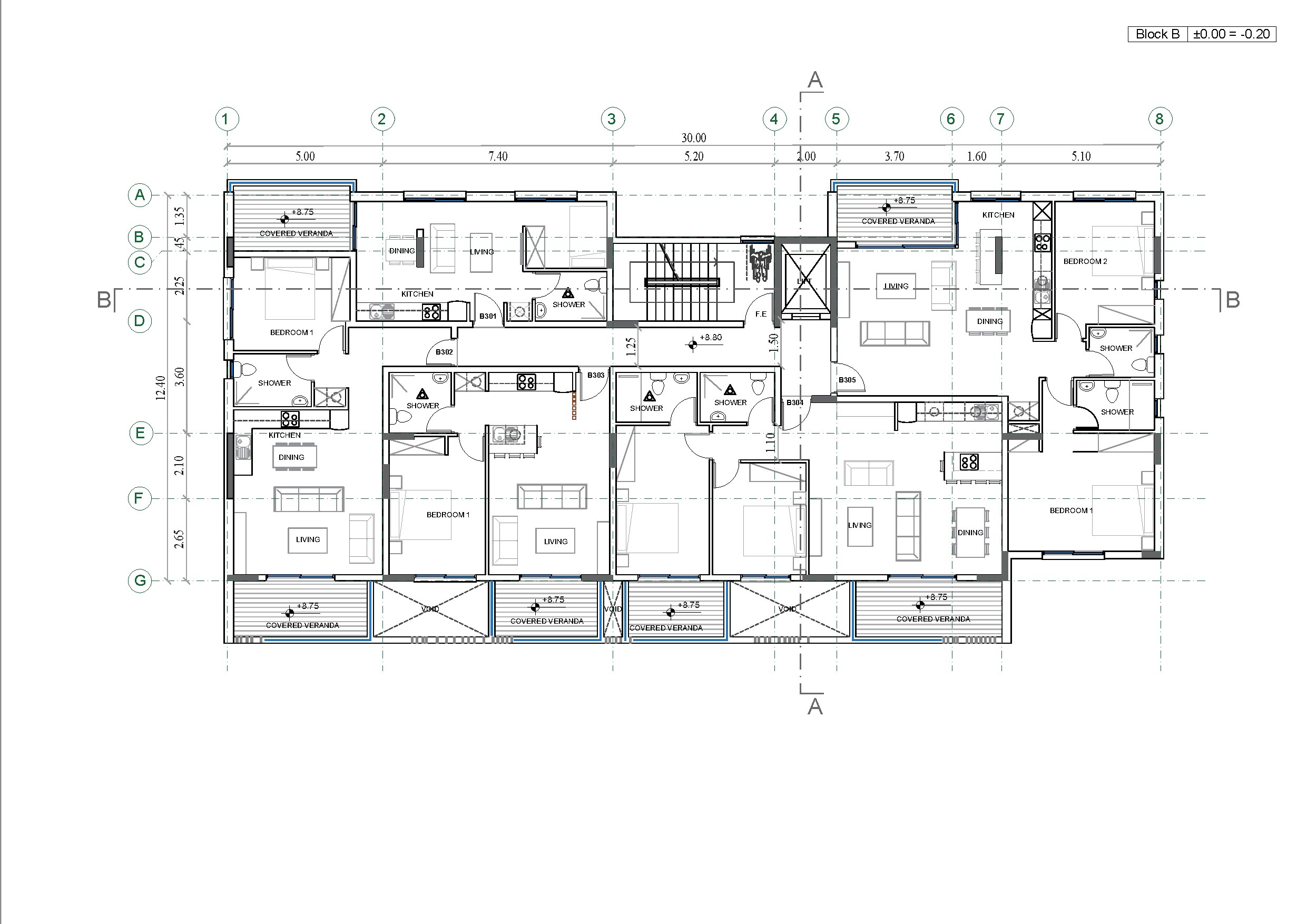Oculus Block B Floor Plan